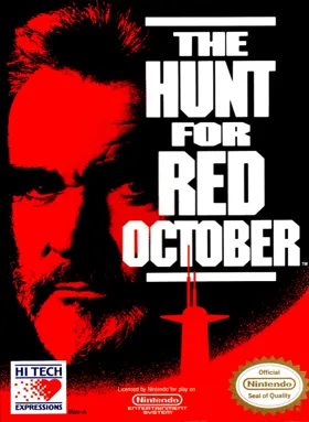 Hunt for Red October, The (USA) (Rev 1) box cover front